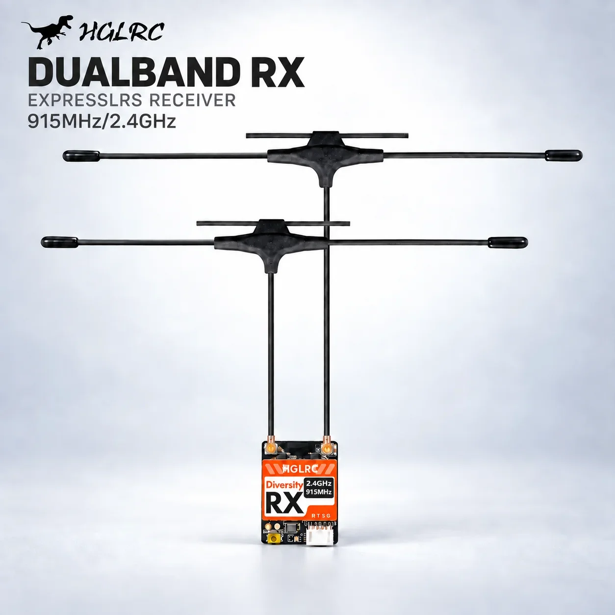 Antenna 2.4Ghz - HGLRC Двухдиапазонный приемник RX ExpressLRS 915