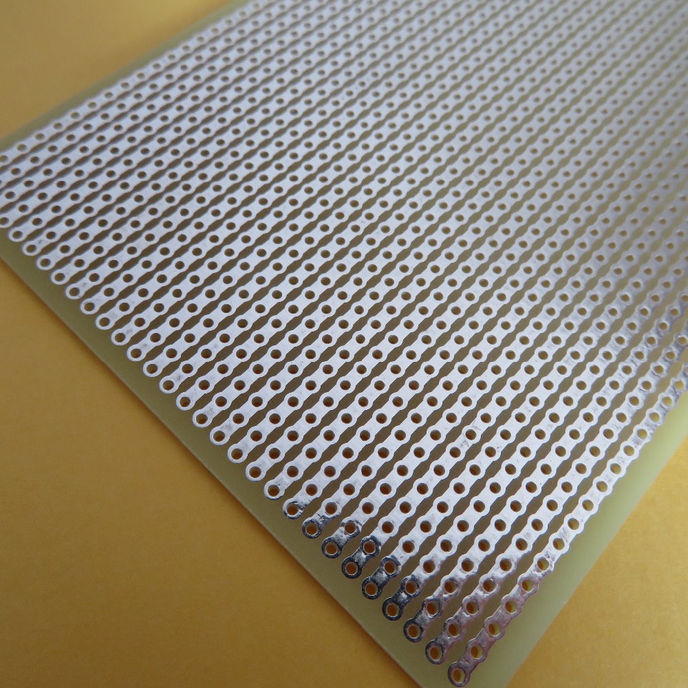 Pcb Prototyping Board - Односторонняя Стекловолоконная печатная плата FR4 8x12