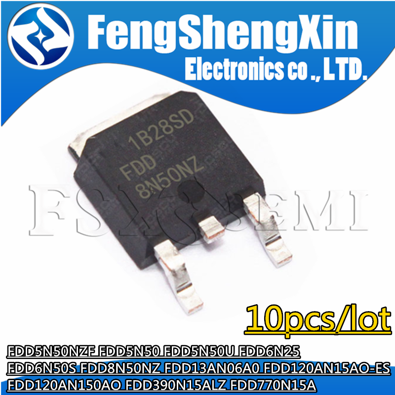 Perfboard - 10 шт. FDD5N50NZF FDD5N50 FDD5N50U FDD6N25