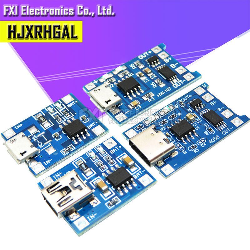 Tp4056 Module - 5 шт. микро USB 5В 1А