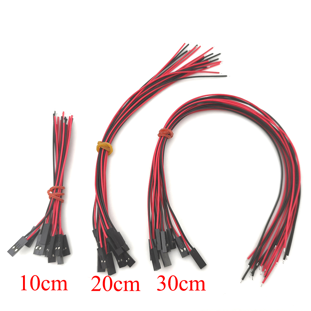 Jumper Wire Kit - 10/20 шт. 2-контактный разъем для перемычки,