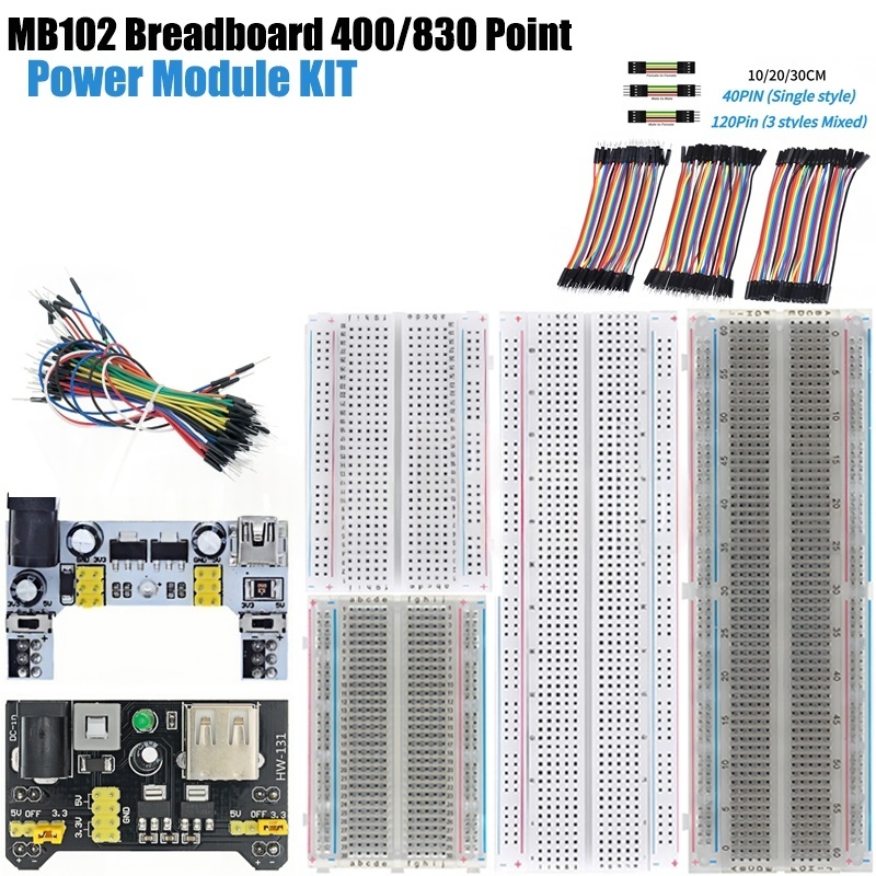 Breadboard 400 Point - MB-102 MB102 Макетная плата 400 830