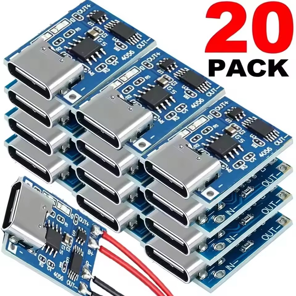 Tp4056 Module - Модули зарядного устройства USB Type-C TP4056,