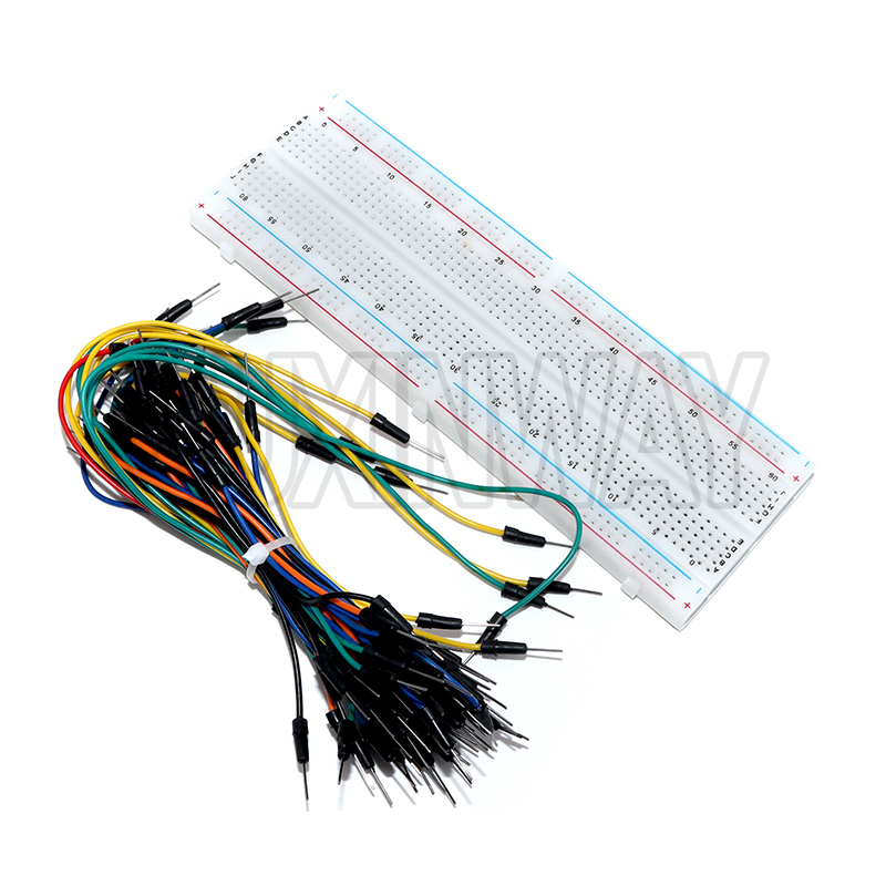 Макетная плата MB-102 на 400/8 – обзор и цена Breadboard 400 Point