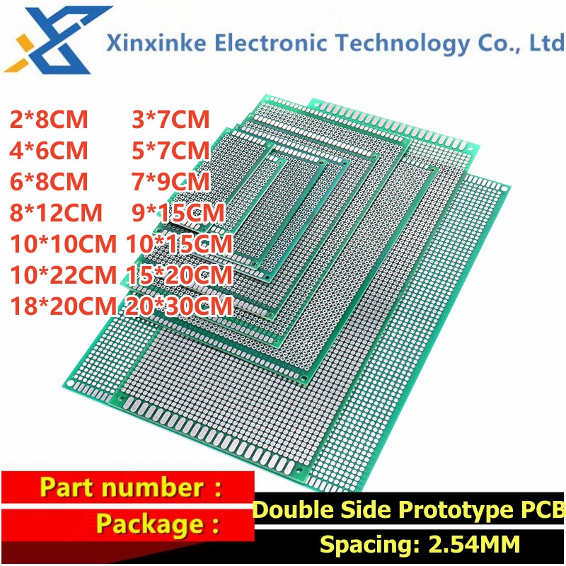 5 шт. 2,54 мм 7*9 см 3 см * 7  – обзор и цена Pcb Prototyping Board