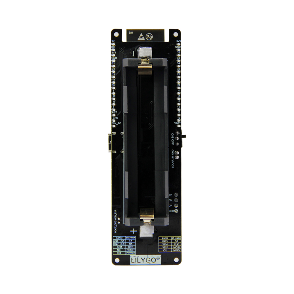 LILYGO® TTGO T-SIM7000G Плата  – обзор и цена Esp32 Battery Holder Lipo