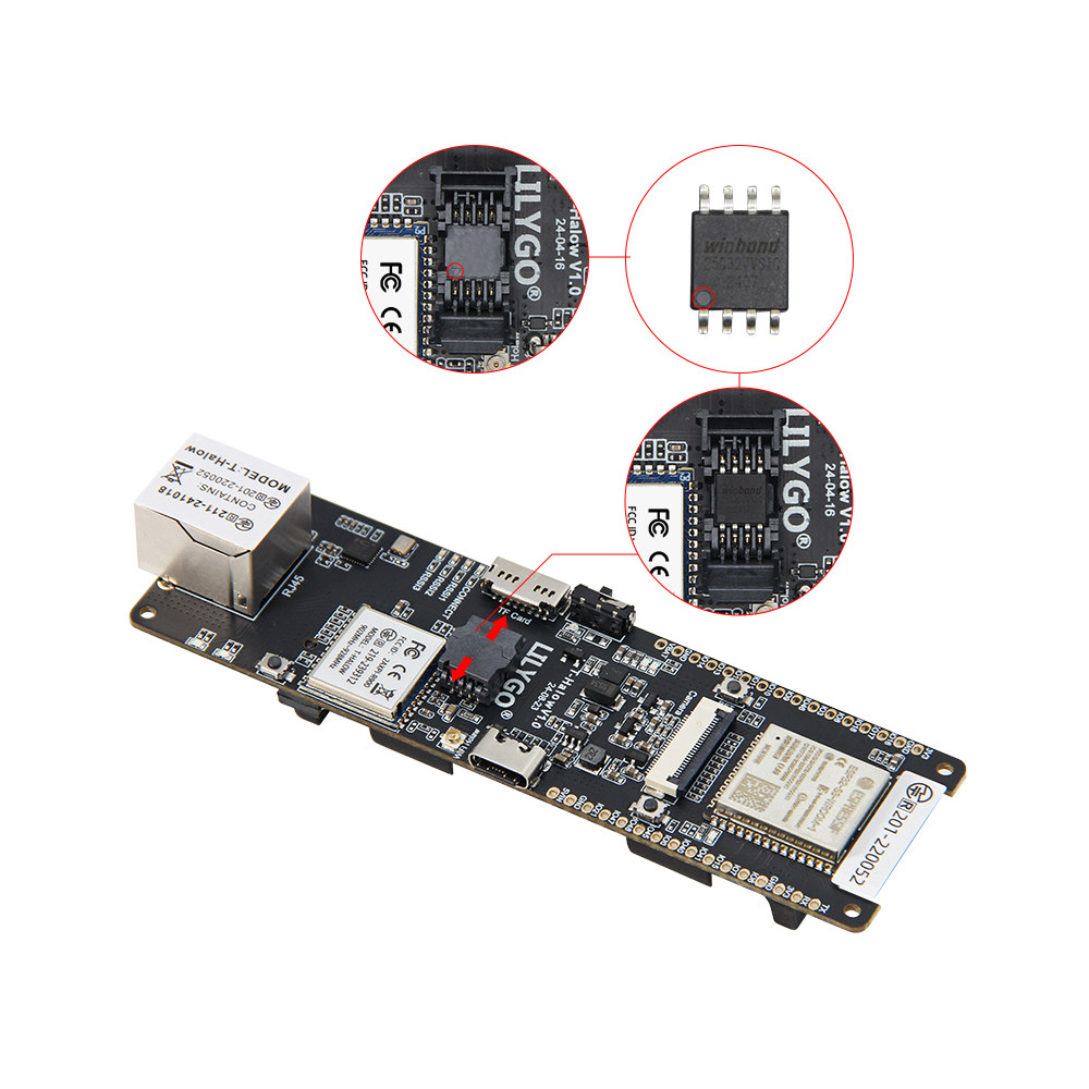 Плата разработки LILYGO T-Halo – обзор и цена Esp32 Battery Holder Lipo