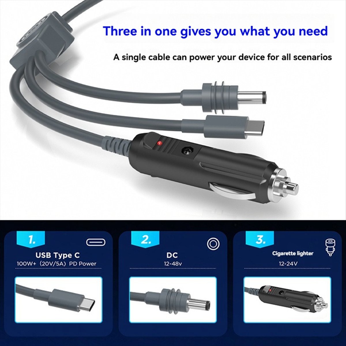 Кабель питания Mini USB C - DC – обзор и цена Usb C Cable