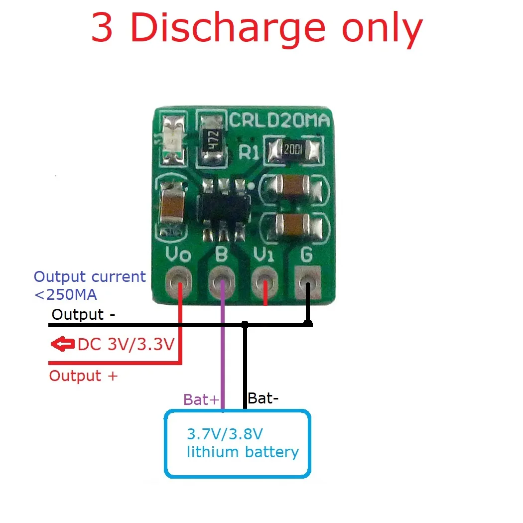 5X CRLD20MA Мини 2 в 1 зарядно – обзор и цена Li Ion Charger Module