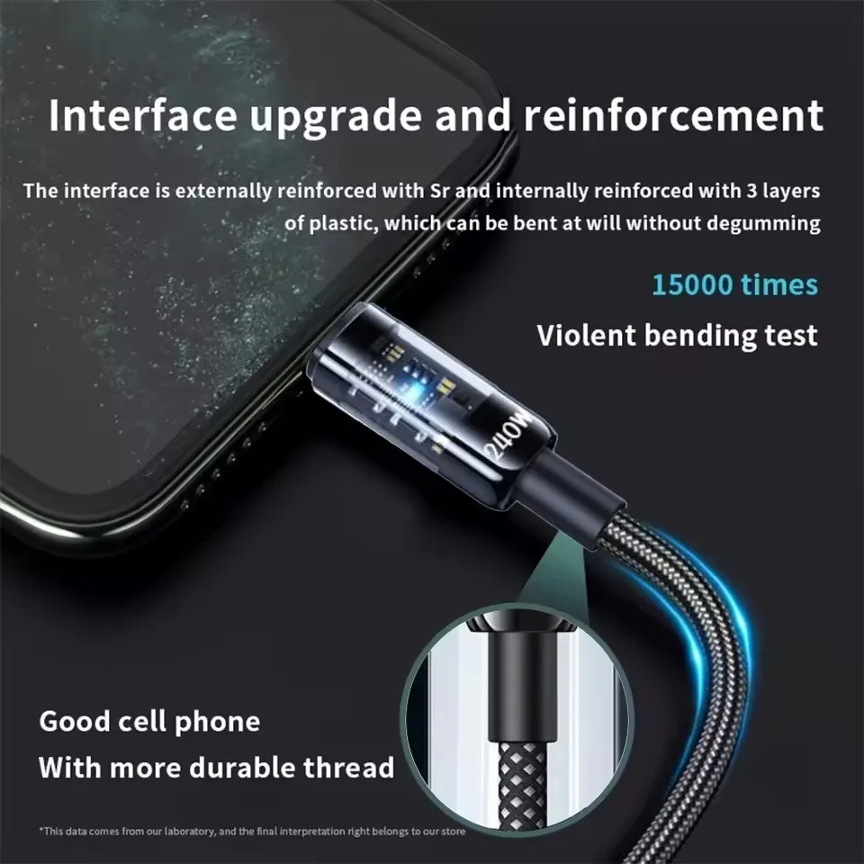 240 Вт, кабель для сверхбыстро – обзор и цена Usb C Cable