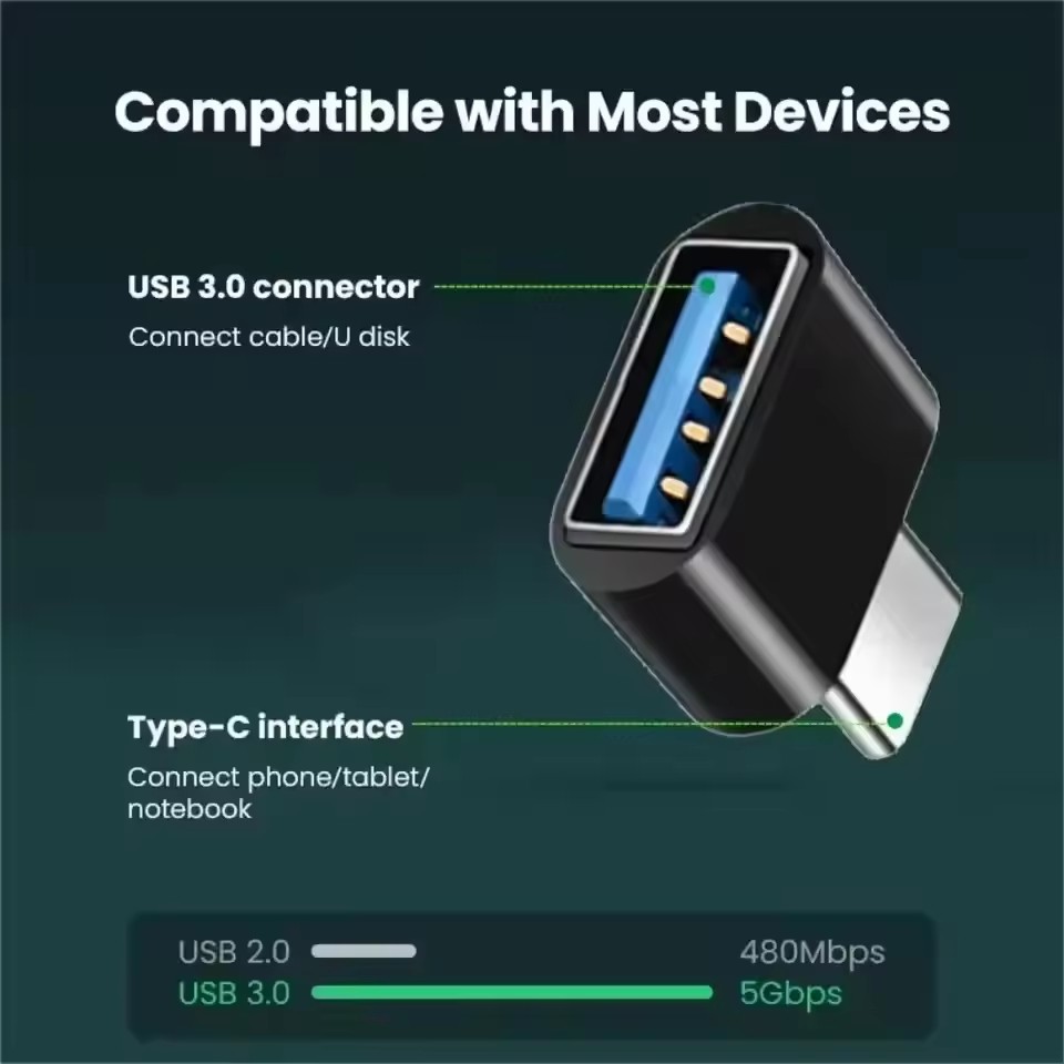Мини-адаптер Type-C на USB 3.0 – обзор и цена Usb C Cable