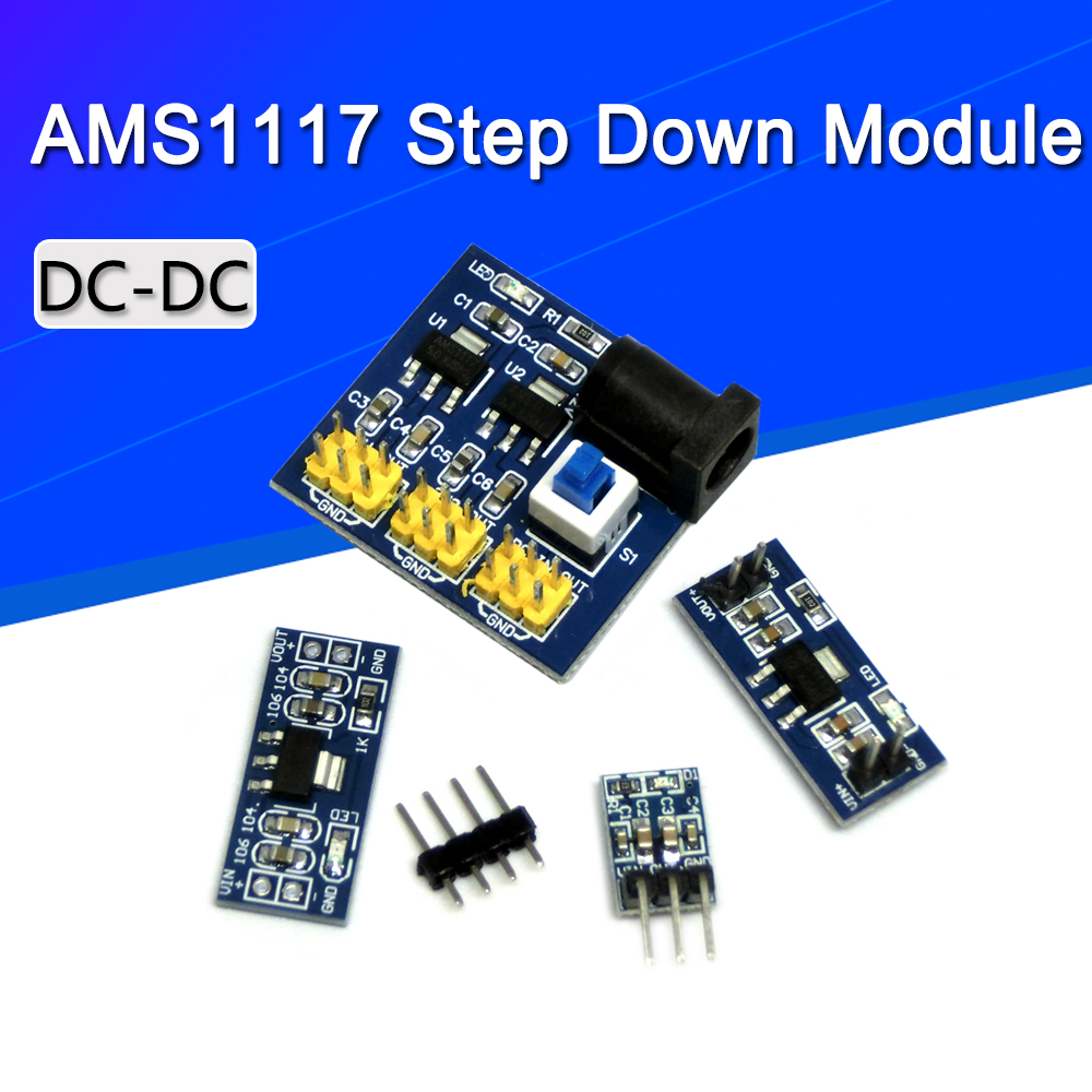 LM1117 AMS1117 4,5-7V поворот  – обзор и цена Ams1117 Module