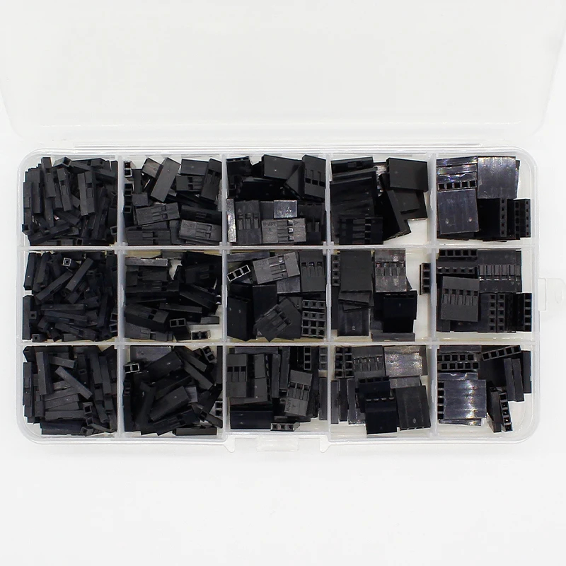 500 шт. в коробке, шаг 2,54 мм – обзор и цена Jumper Wire Kit
