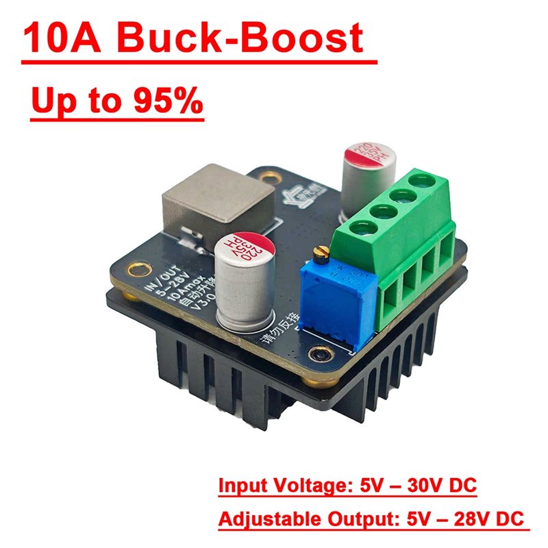 [B24B!】 10A DC-DC 5V-28V Преоб – обзор и цена Boost Converter