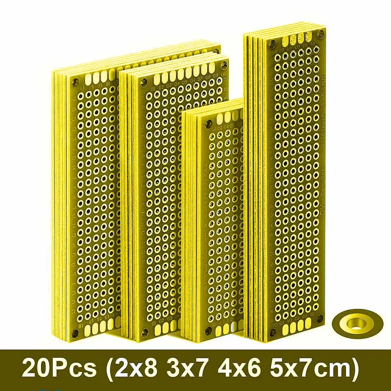 20 шт./лот, печатная плата, пр – обзор и цена Pcb Prototyping Board